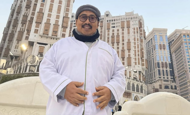 Gus Fahrur saat berada di Mekah, Arab Saudi. [Instagram]