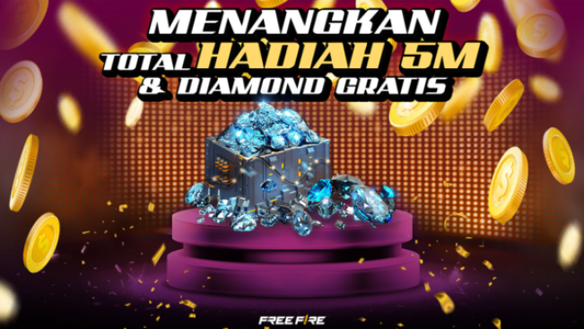 Free Fire Gelar Event 'Aksi Rekam', Total Hadiah Rp 5 Miliar dan ke Brasil!