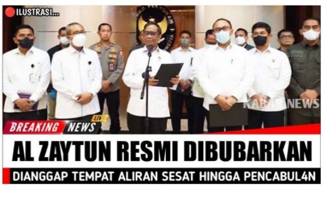 Tim Mabes TNI Ketahui Lokasi Pelaku Penyebar Berita Hoaks