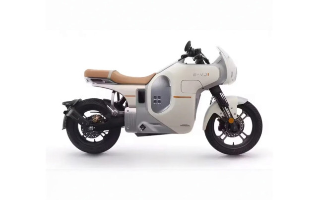Gaya Cafe Racer, Motor Listrik Honda EVO Dijual Rp 50 Jutaan