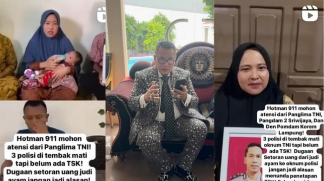 Hendak Temui Hotman Paris di Jakarta, Istri Mendiang Kapolsek Negara Batin Diadang Petugas