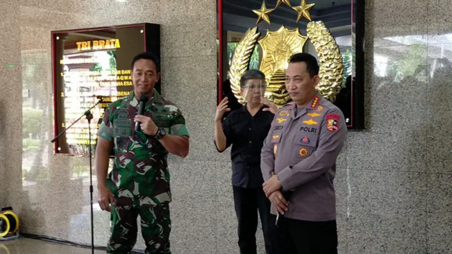 Ke Mabes Polri, Penanganan Konflik Papua Jadi Pembicaraan Utama Panglima TNI dan Kapolri