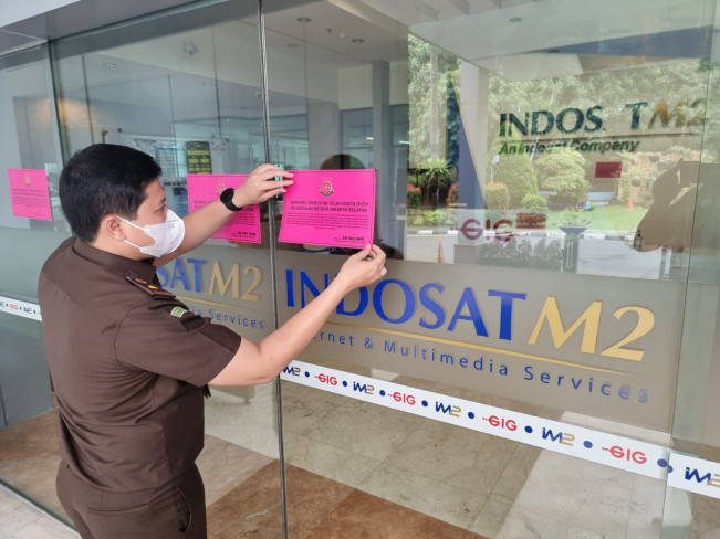 Kejaksaan Sita Aset Milik PT Indosat Mega Media Senilai Rp1,3 Triliun