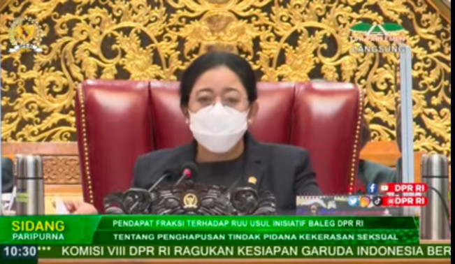 Puan Penuhi Janjinya, RUU TPKS Sah jadi Inisiatif DPR