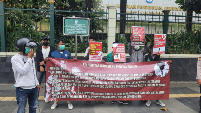 Mahasiswa Desak Polri Usut Dugaan Ijazah Palsu Bupati Ponorogo