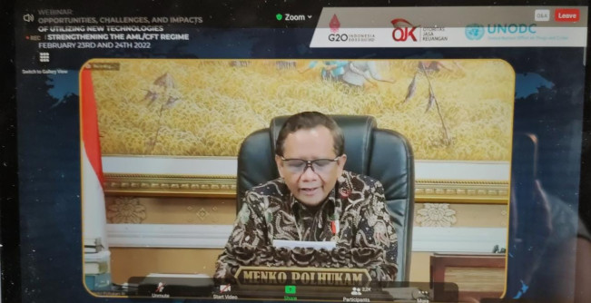 Mahfud: Indonesia Harus Masuk Organisasi Anti Pencucian Uang