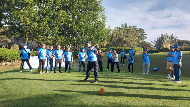 Agum Gumelar Ramaikan Persaingan Turnamen Golf PWI Jaya