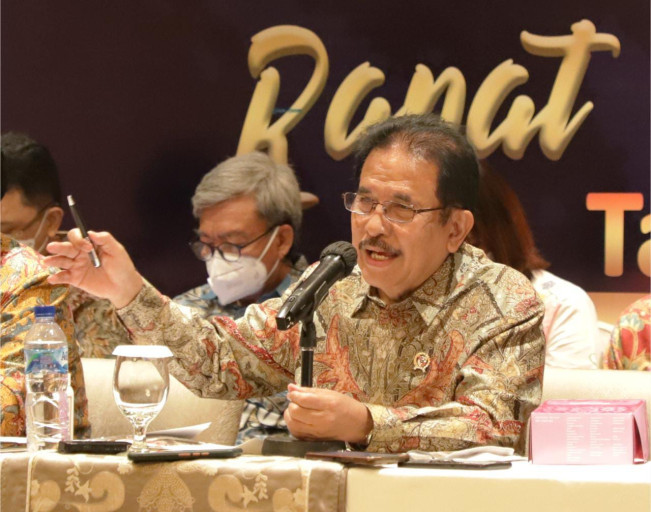 Menteri ATR Sampaikan Pentingnya BPJS Kesehatan di Rakernas