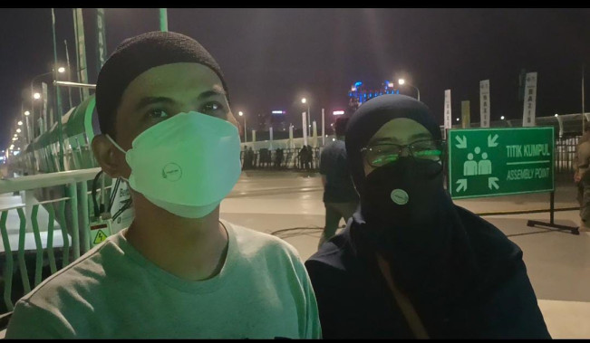 Bukan Cuma Orang Jakarta, Warga Makassar juga Ikut Takbiran di JIS