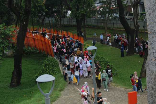Baru Dibuka, 15.000 Orang Kunjungi Tebet Eco Park