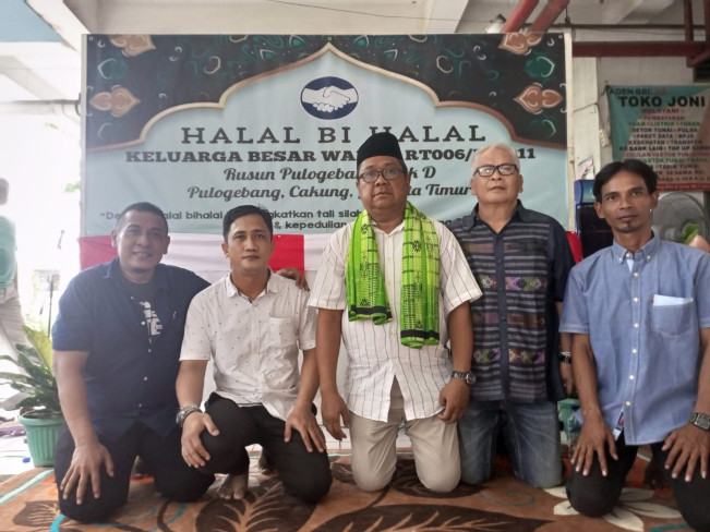 Rawat Keberagaman, Penghuni Rusunawa Pulogebang Gelar Halal Bihalal