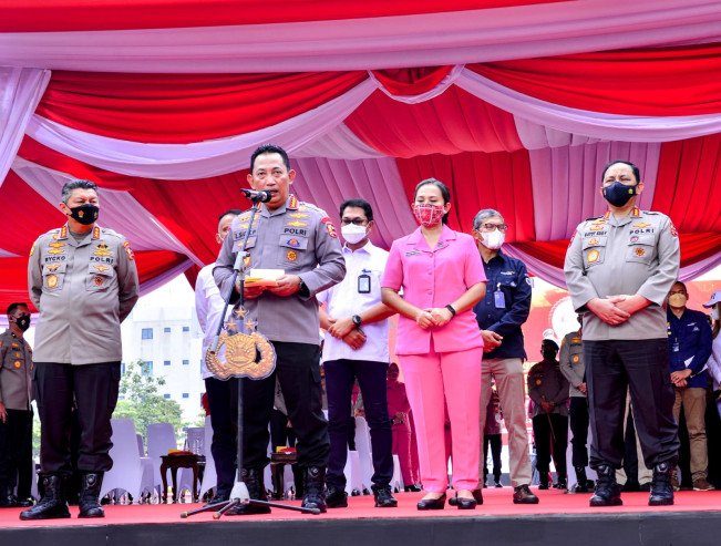 Peringati HUT Bhayangkara, Polri Gelar Baksos Religi