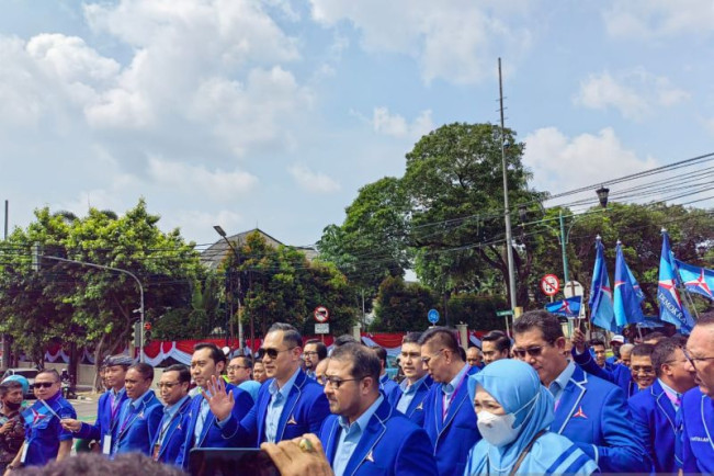 Pede Ikuti Pemilu 2024, AHY Bersama 34 Ketua DPD Demokrat Mendaftar ke KPU