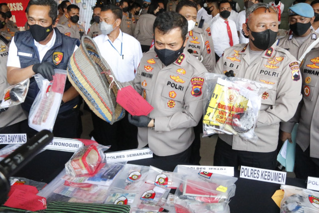 Polda Jateng: 256 Penjudi Ditangkap Selama Agustus 2022