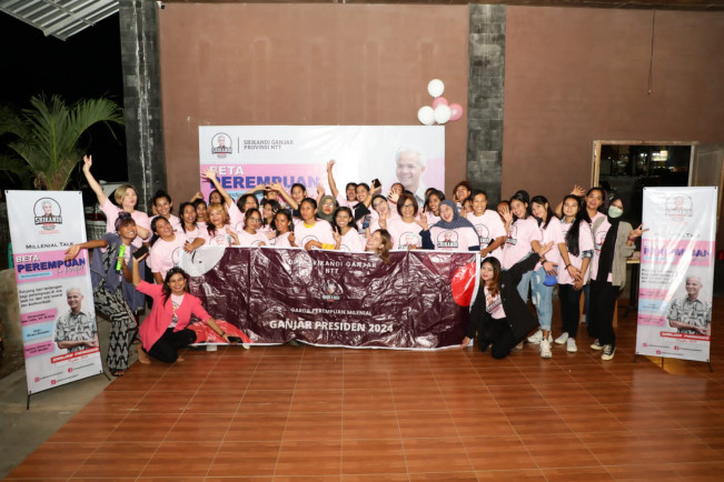 Ratusan Perempuan di NTT Dukung Ganjar Presiden 2024