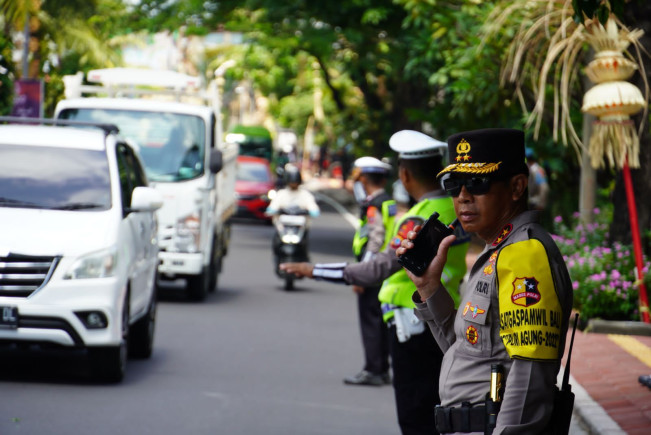 Polisi Lakukan Pengamanan Pintu Masuk Area Tahura Mangrove