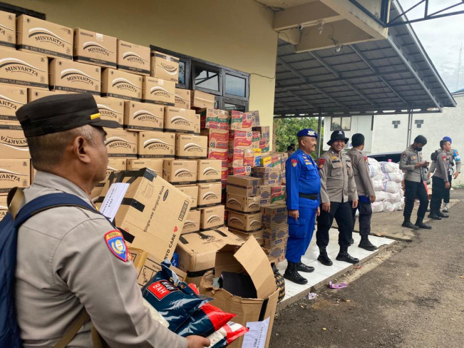 Bantuan untuk Korban Gempa Bumi Cianjur Terus Berdatangan