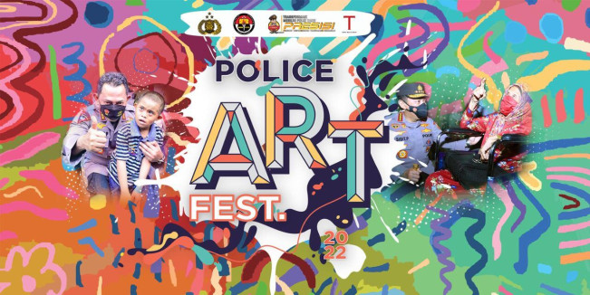 Police Art Festival Bentuk Kepedulian Polri Terhadap Penyandang Disabilitas dan Seniman