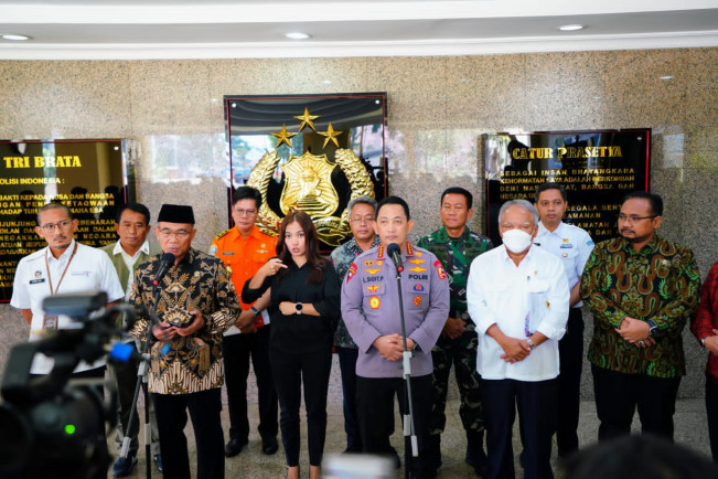 Rapat Lintas Sektoral Nataru, Kapolri Klaim Wujudkan Rasa Aman Bagi Warga