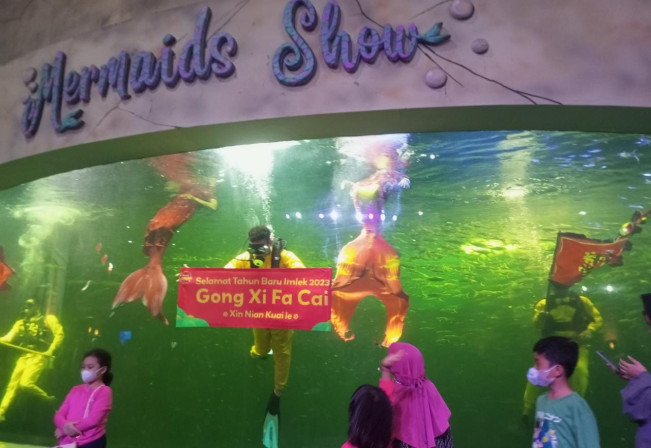 Menikmati Libur Imlek di Ocean Dream, Ancol