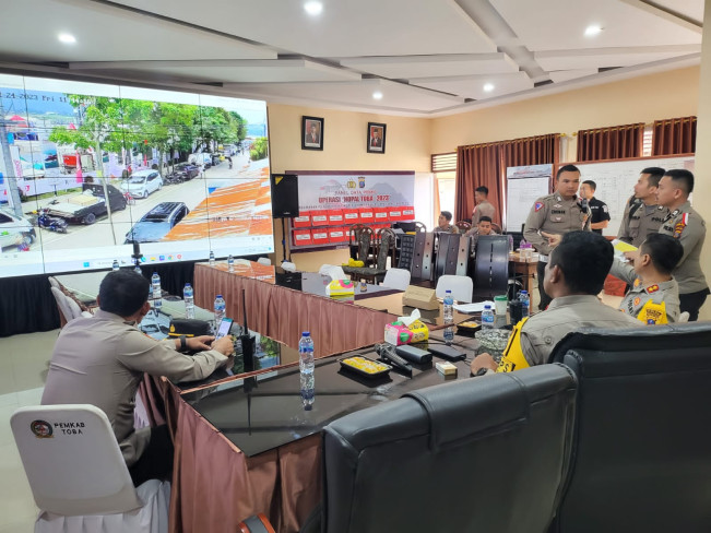 Polisi Pasang 60 CCTV Amankan F1 Powerboat di Kota Balige
