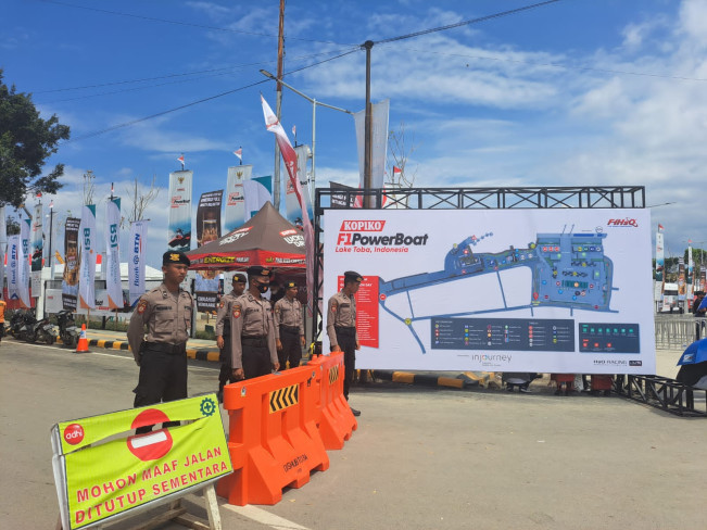 F1 Powerboat Dimulai, Polisi Humanis dalam Pengamanan