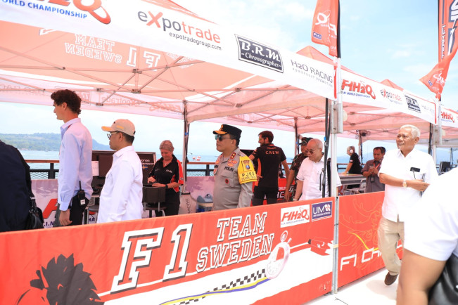Hari kedua F1 Power Boat Polisi Antisipasi Lonjakan Pengunjung
