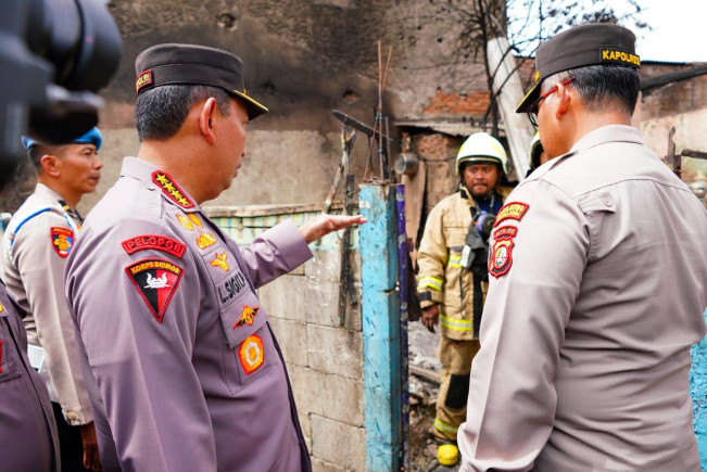 Kapolri Minta Maksimalkan Penanganan Korban Pasca Kebakaran Depo Pertamina Plumpang