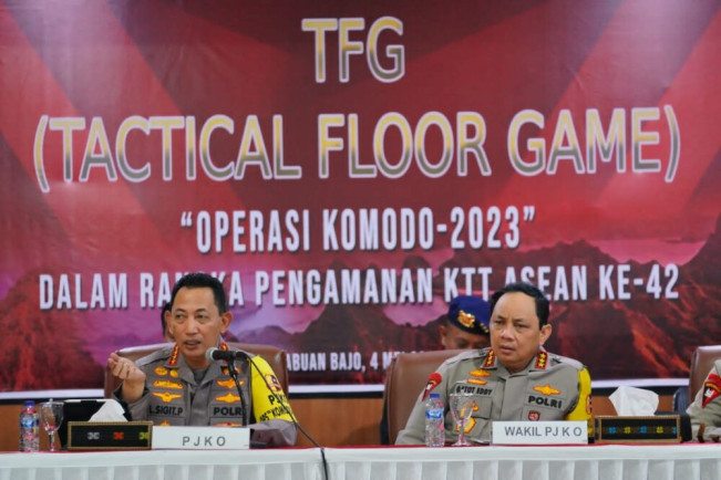 Kapolri Minta Personel Pahami Tugas Selama Pengamanan KTT ASEAN