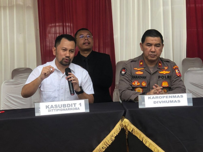 Bareskrim Telusuri Asal Peralatan Pembuatan Ekstasi