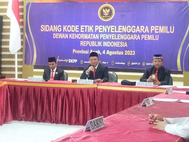 DKPP Gelar Sidang Dugaan Pelanggaran Kode Etik di Aceh