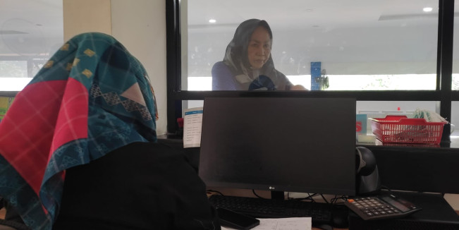 Belum Ramai Pemudik, Petugas Keamanan Kp Rambutan Tetap Siaga