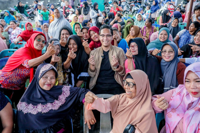 Tebar Pesona, Rico Waas Jelajah Kota Lihat Kondisi Daerah dan Masyarakat