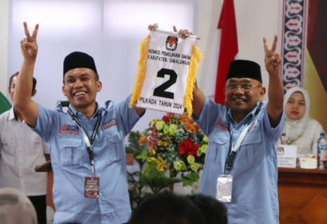 Jagoan Prabowo Subianto di Pilkada Simalungun Nomor Urut 2