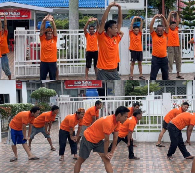 Rutan Kelas I Medan Lakukan Pelayanan Kesehatan Mental dan Jiwa Bagi Warga Binaan