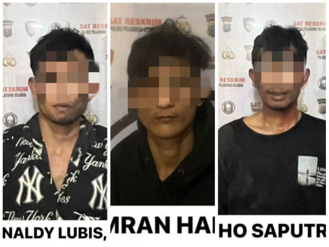 Polisi Tangkap 3 Pelaku Begal Bersenjata Clurit di Medan, Ini Tampangnya