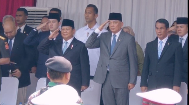 Hadiri Sertijab Kementerian Pertahanan, Mahfud MD Sebut Sjafrie Sjamsoeddin Pilihan Terbaik