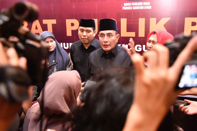 Riuh Sorakan Pendukung Saat Debat Pilgub Sumut 2024, Edy Rahmayadi: Biasa Suporter