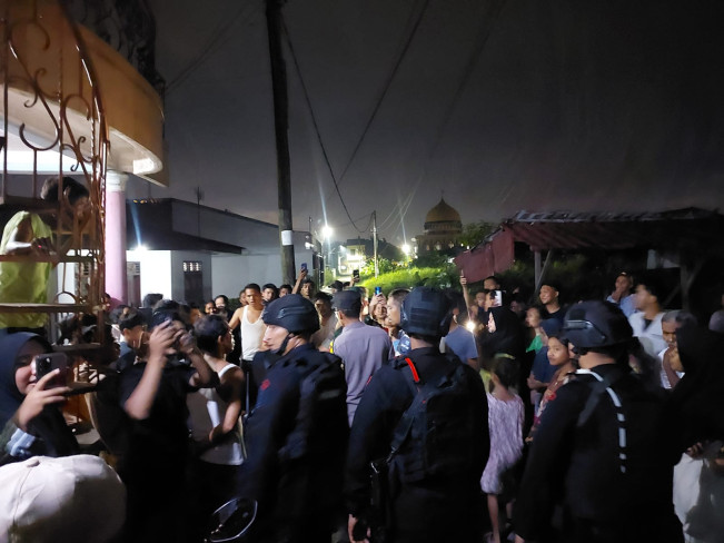 Brimob Polda Sumut Amankan Maling Rumah di Patumbak Deli Serdang