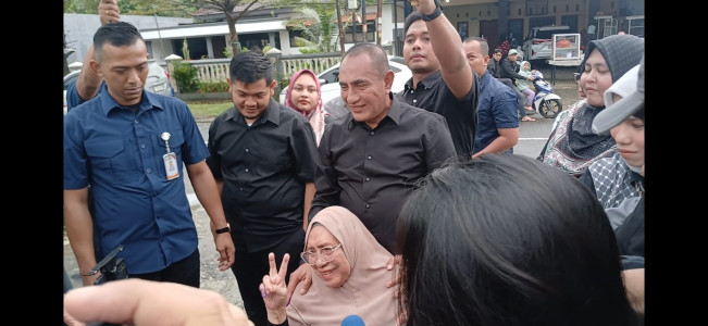 Pasangan Edy-Hasan Menang di TPS Edy Rahmayadi