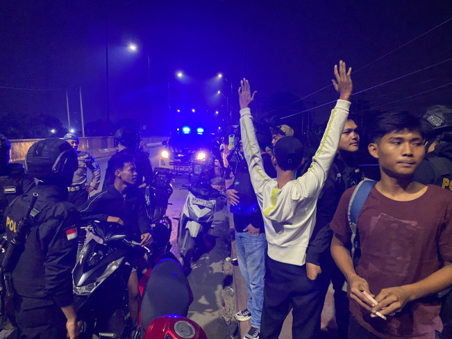 Tim Macan Patroli Keliling, Cegah Kejahatan Jalanan di Medan Saat Malam Hari