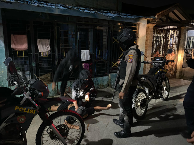Patroli Malam-malam, Polisi Tangkap 3 Pemakai Narkoba di Medan