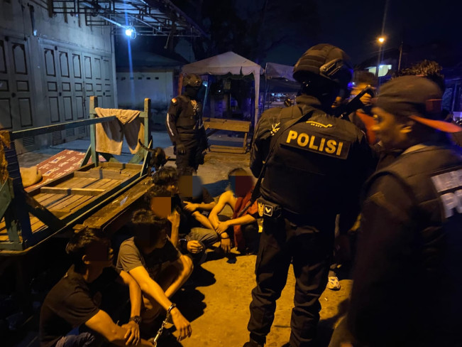 7 Pemuda Pelaku Tawuran di Medan  Digulung Polisi
