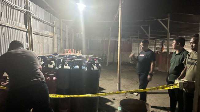 Kasus Pengoplosan Gas Elpiji 3 Kg di Medan, Ratusan Tabung Gas Disita