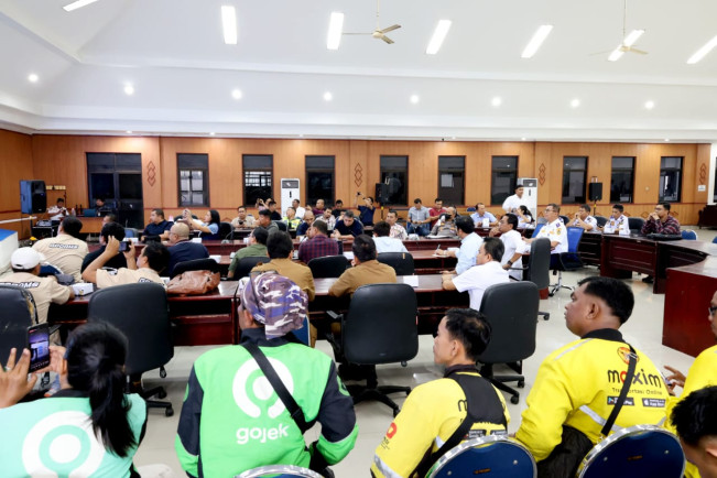Regulasi ojol menyepakati 5 poin. [Istimewa]