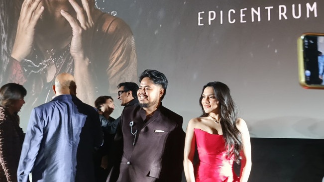 Dipasangkan dengan Davina Karamoy di Film Kang Solah From Kang Mak x Nenek Gayung, Rigen Minta Izin ke Istri