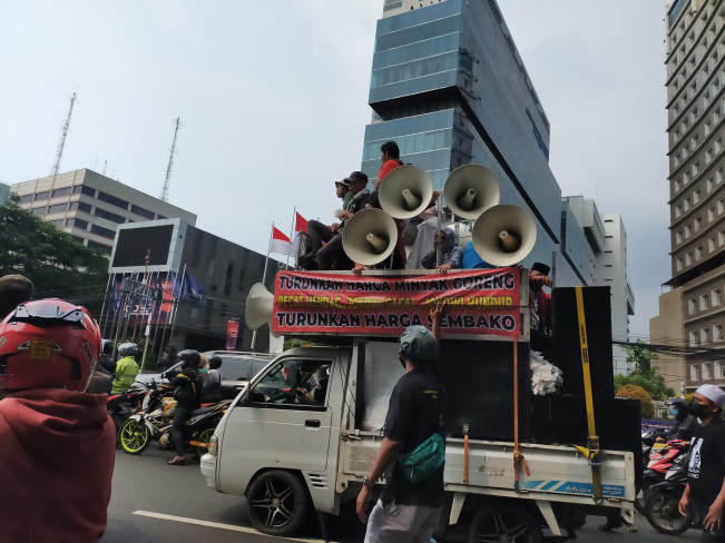 Gegara Harga Minyak, Pendemo Teriaki Pejabat Kemendag Badut