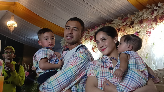 Rayakan Anniversary ke-10, Ucapan Raffi Ahmad ke Nagita Slavina dan Rafathar bikin Nangis