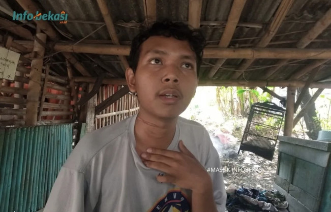 Mahasiswa di Bekasi Terjerat Kabel Optik: Leher Tergores Sempat Sesak Napas