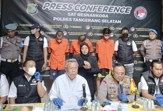 Tiga Pengedar Narkoba Jaringan Provinsi Ditangkap, Polisi Sita 24 Kilogram Tembakau Sintetis